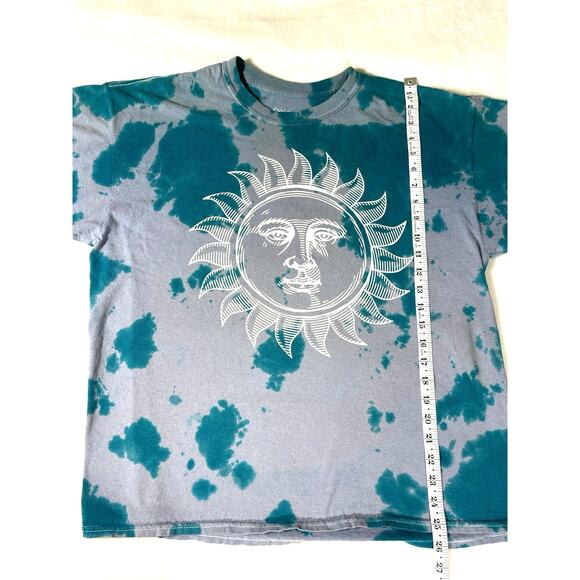 Golden Hour Sun & Moon Tie-Dye T-Shirt OS - Picture 3 of 7